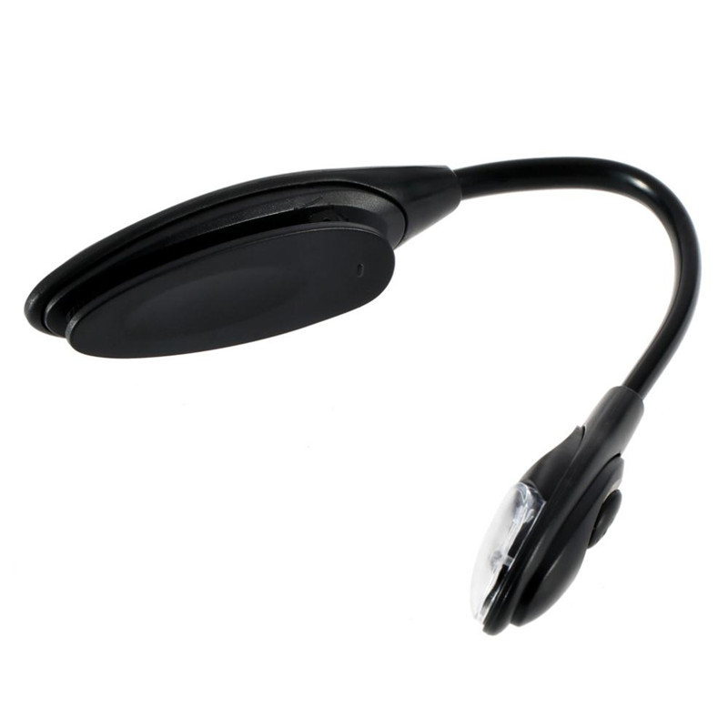Lampă de carte cu LED mini cu clipsare - imagine 5