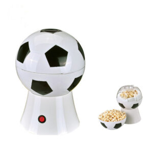 Aparat Popcorn Tip Minge de Fotbal, Fără Ulei, Ideal pentru Copii și Petreceri, Preparare Rapidă