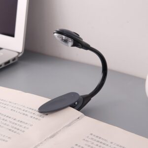 Lampă de carte cu LED mini cu clipsare